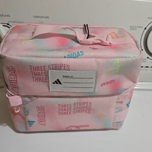 Adidas Pink and Multi-Color Travel Bag